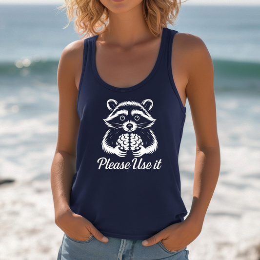 Funny Gym Tank Top for Working out gifts for Workout Tank Tops for Please use your brain tank tops Fitness Tank Top for her gift