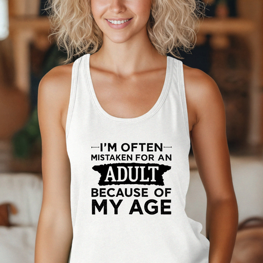 Funny Workout Tank Top, Adult Humor Unisex Jersey Tank, Muscle Tee, Gym Shirt, Fitness Apparel, Exercise Top