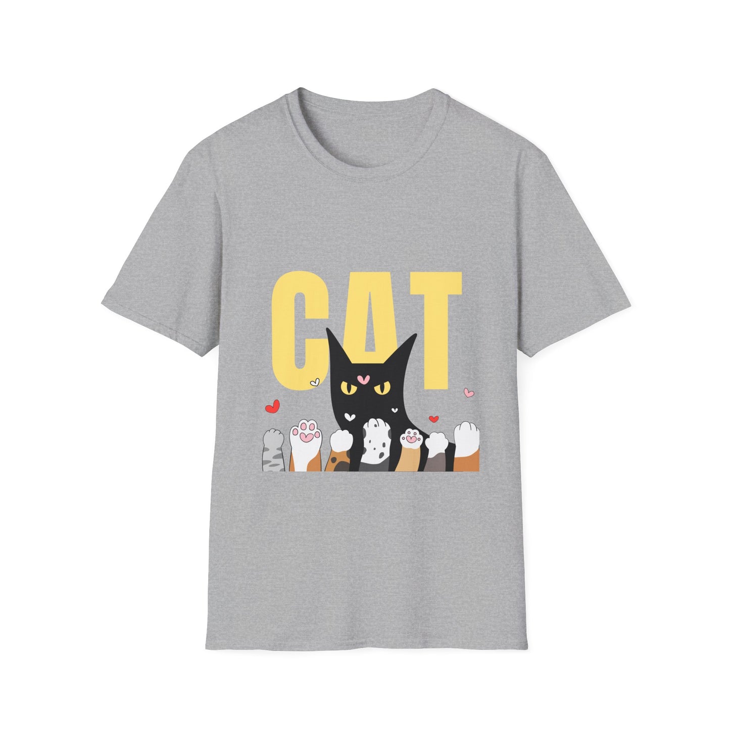 Funny Cat T Shirt for Cat Lover gift for Her gifts for Cat Mom - Cute CAT Shirt for Cat Lovers shirts - Soft Cotton Tee