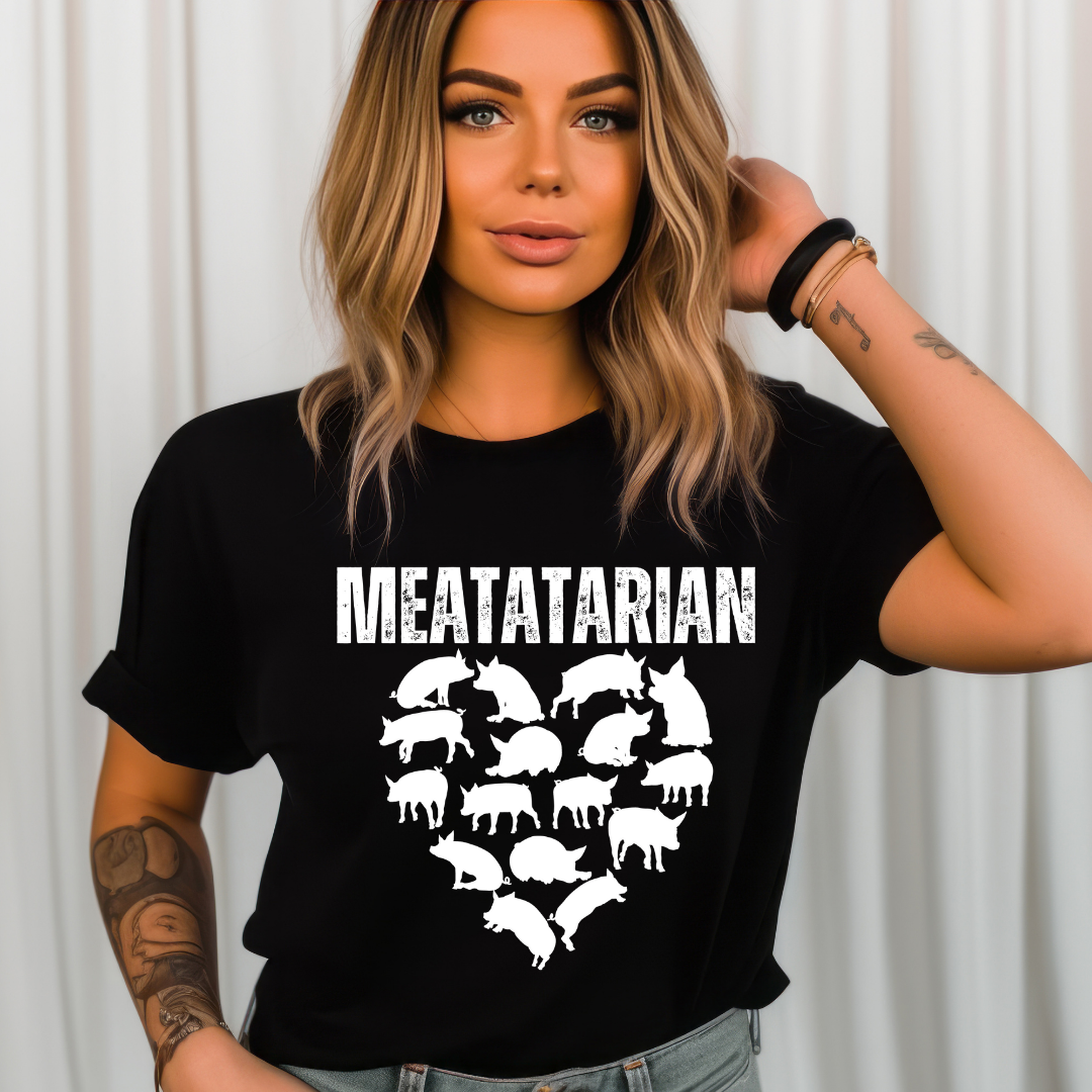 Carnviore T Shirt for Meat Lovers Shirt Funny BBQ T-shirt Meatatarian T Shirts for Christmas Present for him gifts for Dad gift for Her