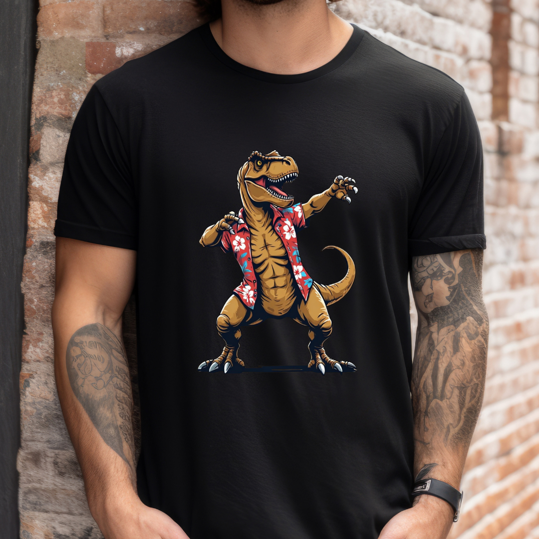 Dancing Dinosaur T Shirt for Funny gifts for Christmas present for Dinosaur Lovers gift for Cute Dino Tees T Rex TShirts T-rex T-shirts