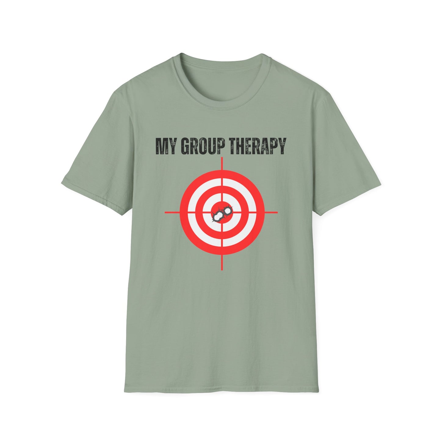 Shooting Range Shirt for Gun Lovers gift for Pro Gun gift for Him - Funny Gun T Shirt - Groups Therapy T-shirt 2nd Second Amendment Shirts