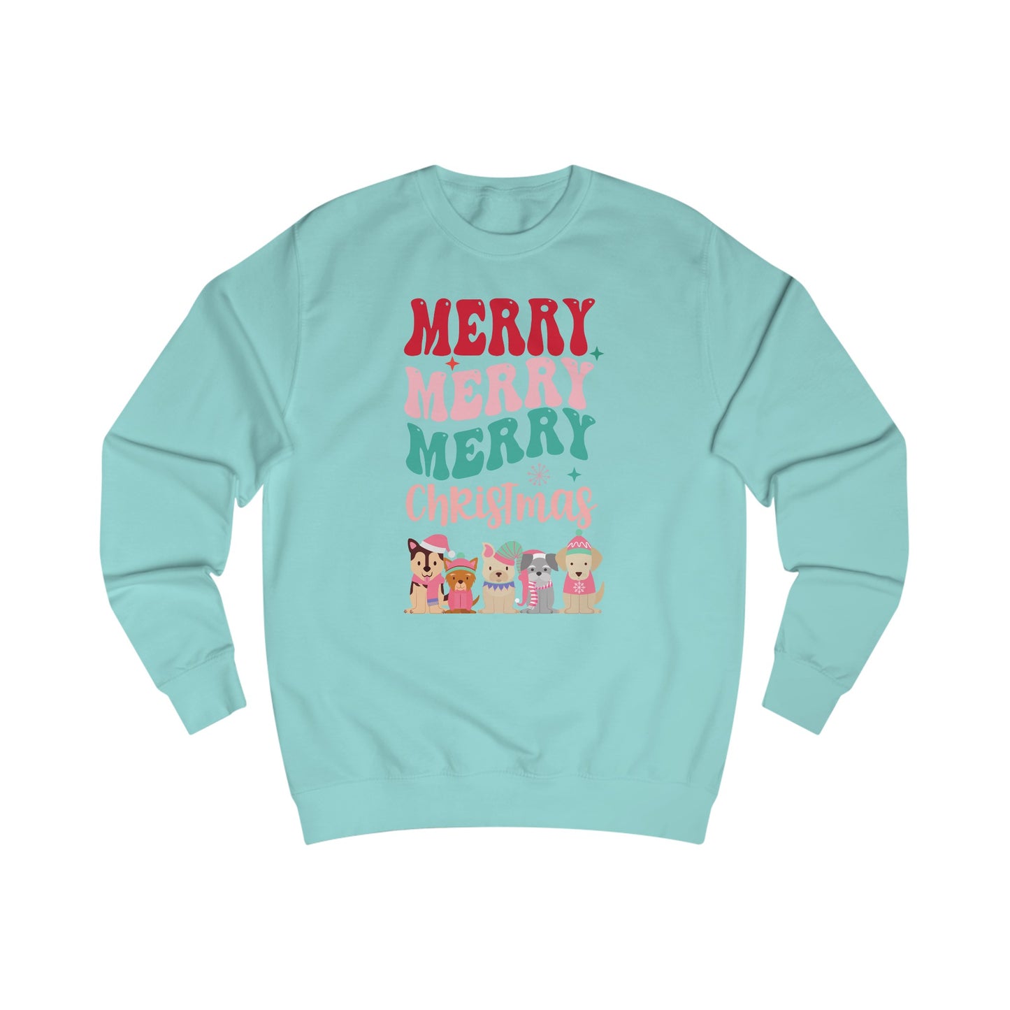 Christmas Dogs Sweater Dogs Sweatshirt for Dog Mom gift for Christmas present for Dog Lady Groovy Puppy Sweatshirts  for Her