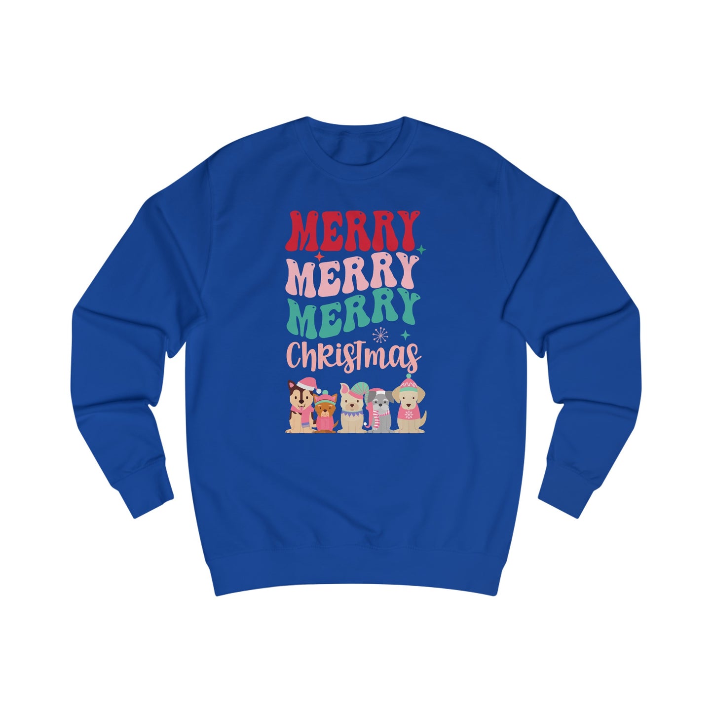 Christmas Dogs Sweater Dogs Sweatshirt for Dog Mom gift for Christmas present for Dog Lady Groovy Puppy Sweatshirts  for Her