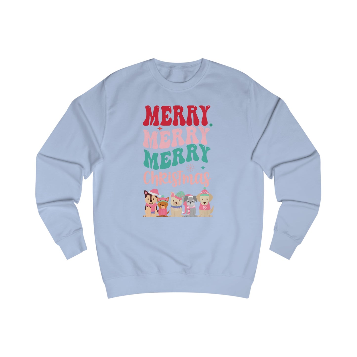 Christmas Dogs Sweater Dogs Sweatshirt for Dog Mom gift for Christmas present for Dog Lady Groovy Puppy Sweatshirts  for Her