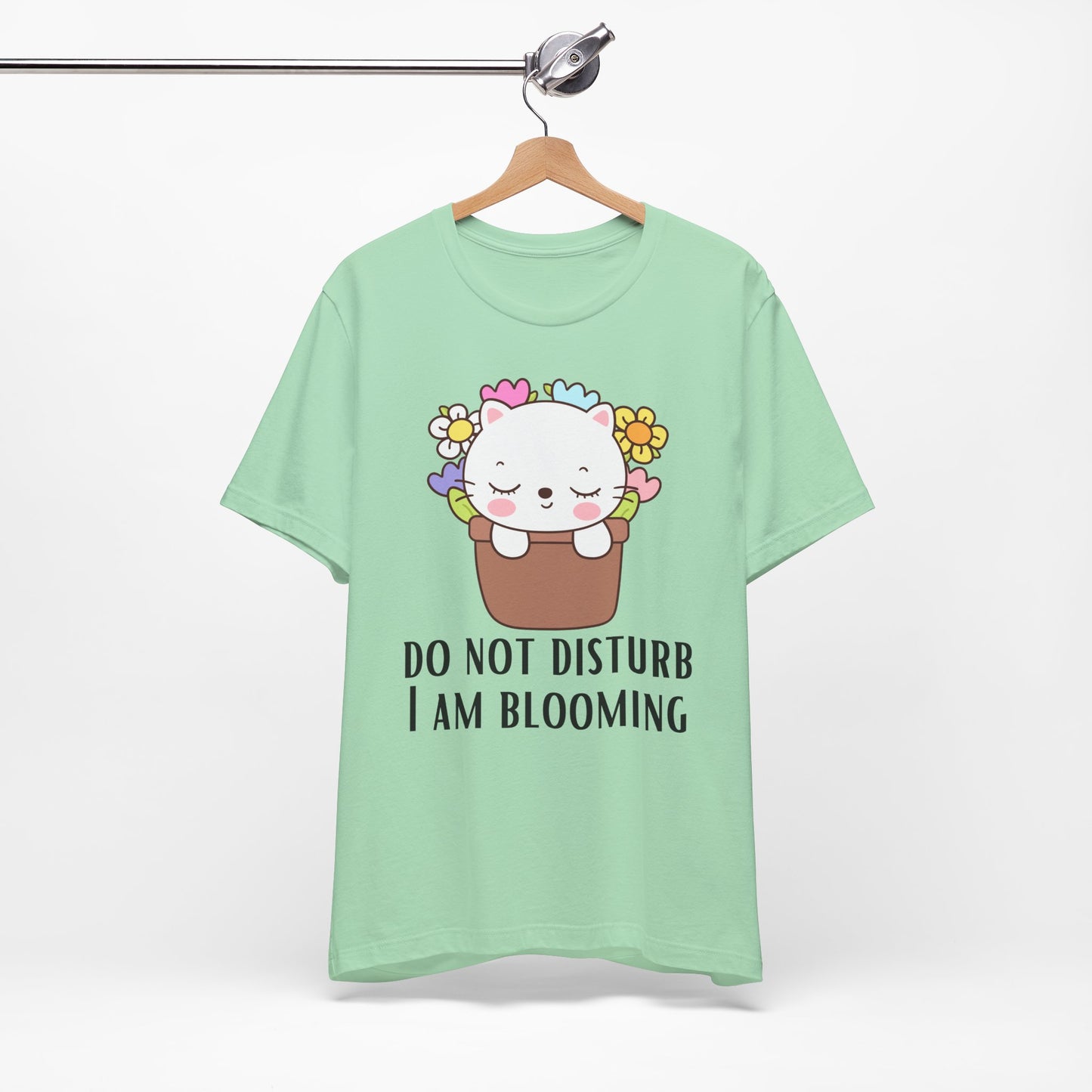 Funny Cat Shirt for Gardner gift Cats & Flower T-Shirt for Mother's Day gifts for Cat Mom T Shirts Do Not Disturb I am Blooming