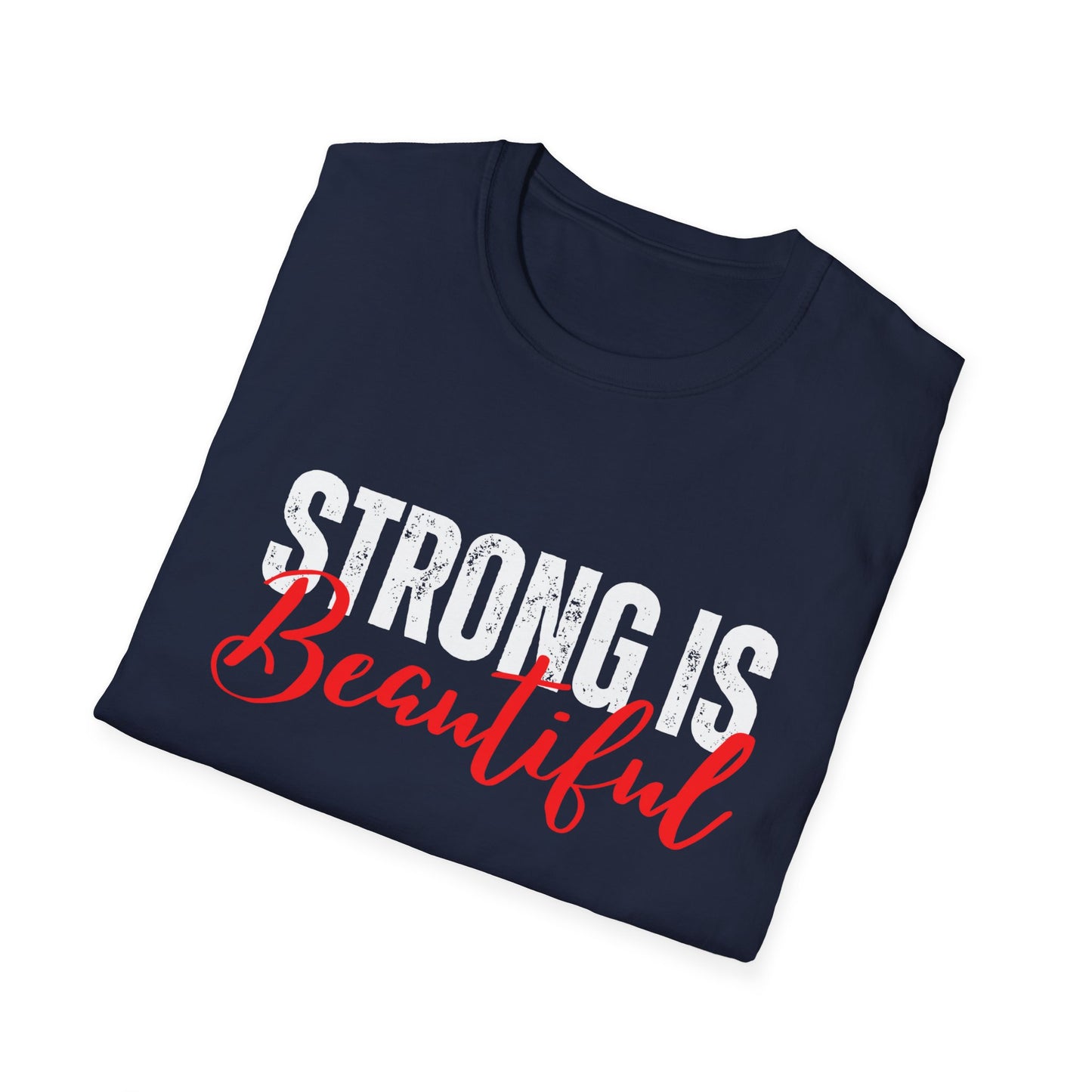 Strong is Beautiful Workout Shirt for Fitness Lover gift for Gym T-shirt for Workout Lover gift for Her Weightlifting Tee Powerlifting