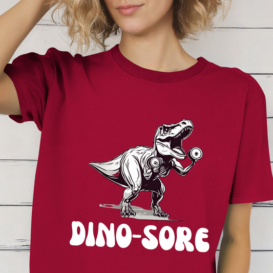 Dinosaur Pun T Shirt Workout Joke T Shirts for Gym Lover TShirts for Mens gift for Christmas gift for Fitness Lover T-shirts for her