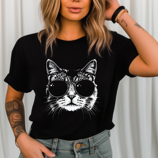 Cool Cat T-shirt for Cat Lovers gifts for Cat Dad gift for Funny Cat T Shirt for Cat Lover T Shirts for Cat Mom gift ideas for Christmas