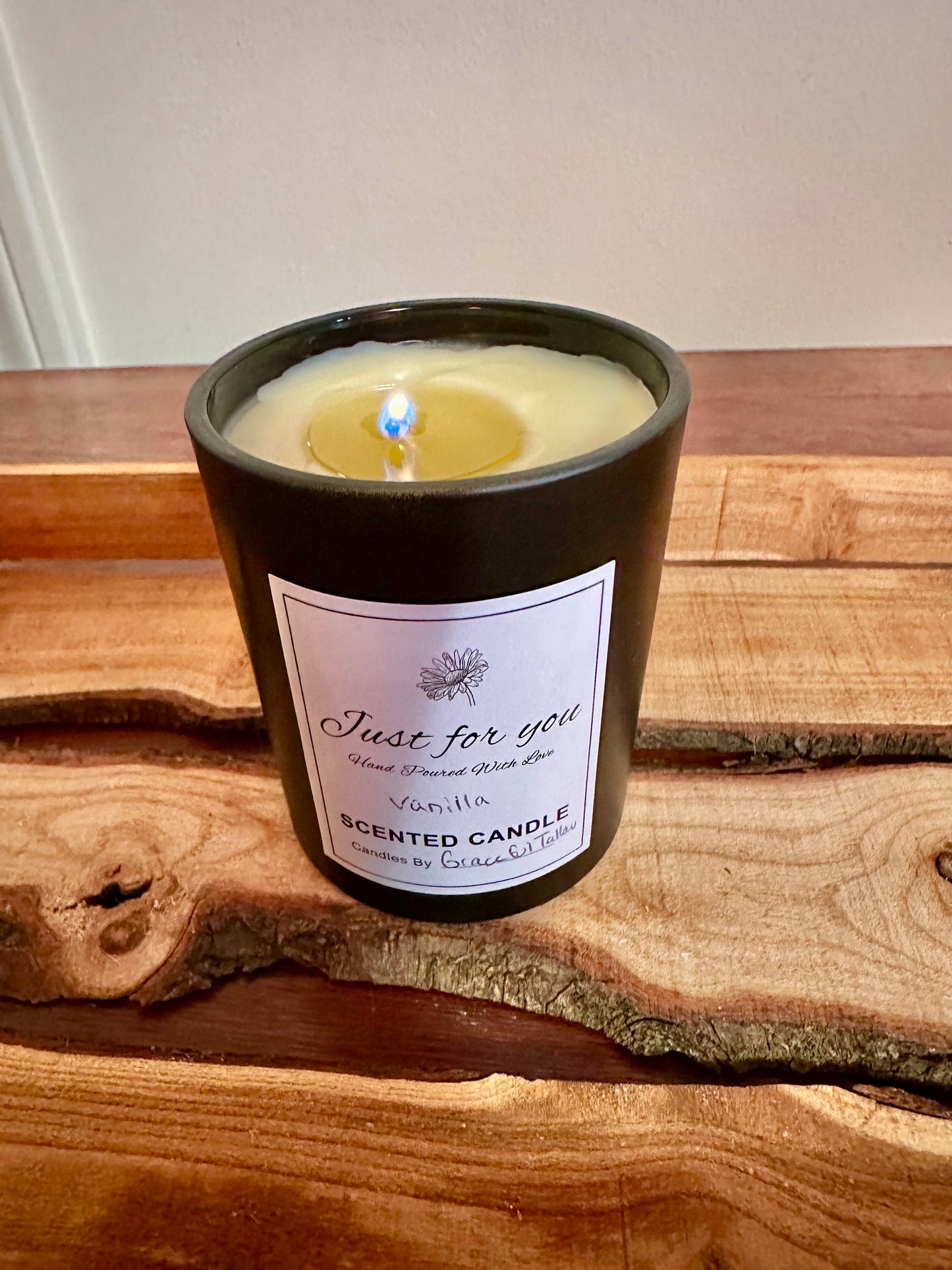 Honey Tallow Beeswax Candle All Natural Beef Tallow Candles Beeswax Candle Michigan Honey Candle Essential Oils