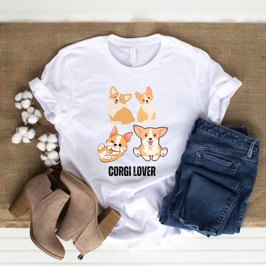 Corgi Mom Shirt for Corgi Lover gift for Corgi Mom gift for Dog Lover T-Shirt - Cute Corgi T Shirt gift for Her
