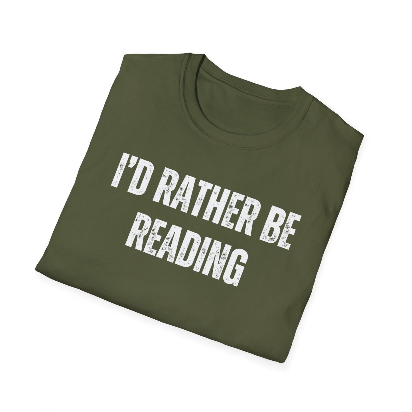 Books Shirts for Book Lovers gifts I'd Rather Be Reading T-shirt for Reader Lover Gift for Librarian gift for Teacher Shirt - Bookworm Tee