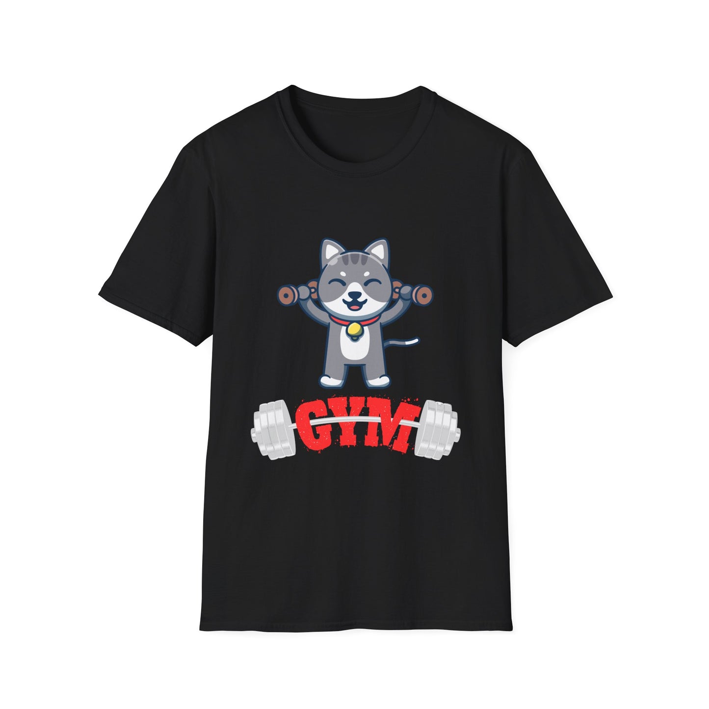 Funny Cat Workout T-shirt for Cat Love gift for Gym Lover Shirt CAT Lifting Weights Shirt for Weightlifting Lover Gift