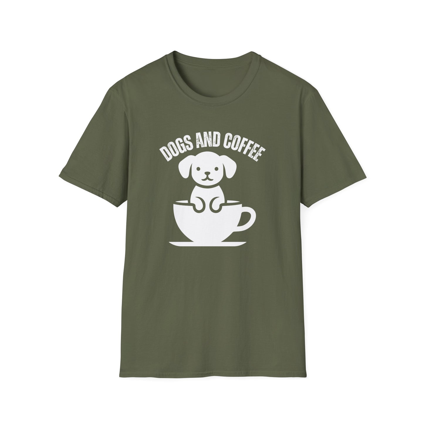 Simple Dog Shirt for Coffee Lover gift for Dog Lovers gifts for Coffee Addict T-shirt for Dog Enthusiast gift for Dog Mom T Shirts for Women's gifts