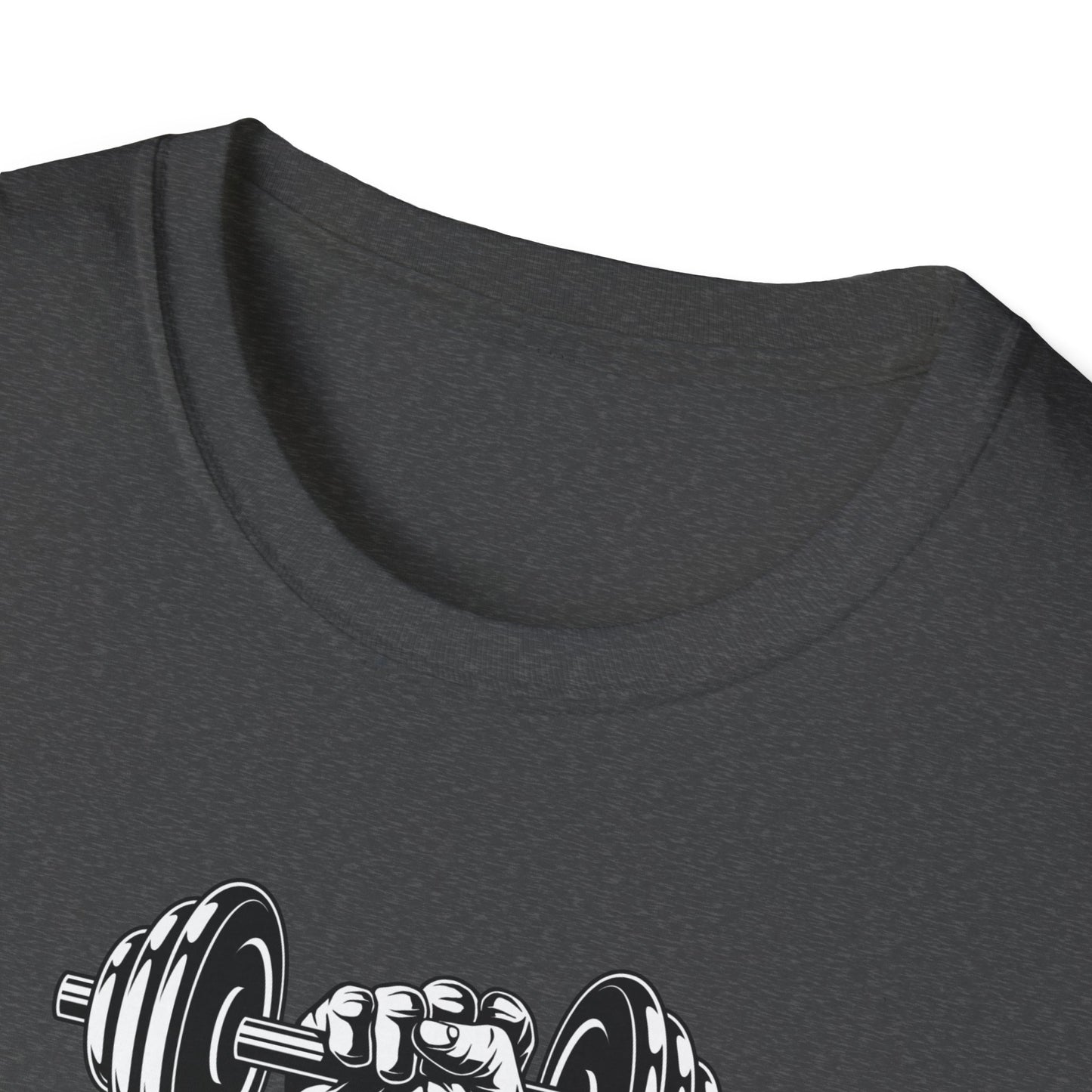 Workout Shirt, Lift Heavy and Eat Meat Fitness Tee, Gym Shirts, Carnivore Diet T-Shirt, Unisex Softstyle Shirt