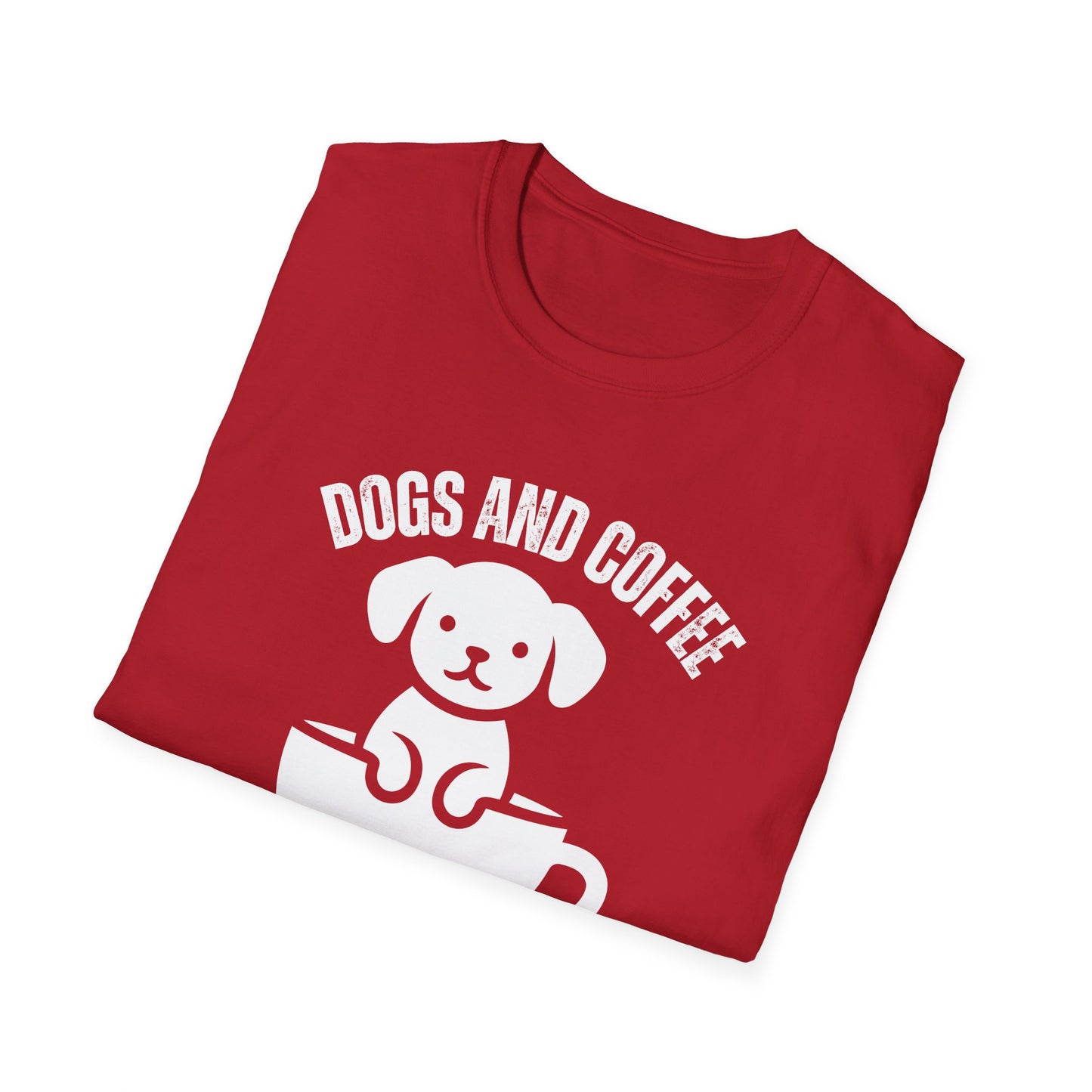 Simple Dog Shirt for Coffee Lover gift for Dog Lovers gifts for Coffee Addict T-shirt for Dog Enthusiast gift for Dog Mom T Shirts for Women's gifts