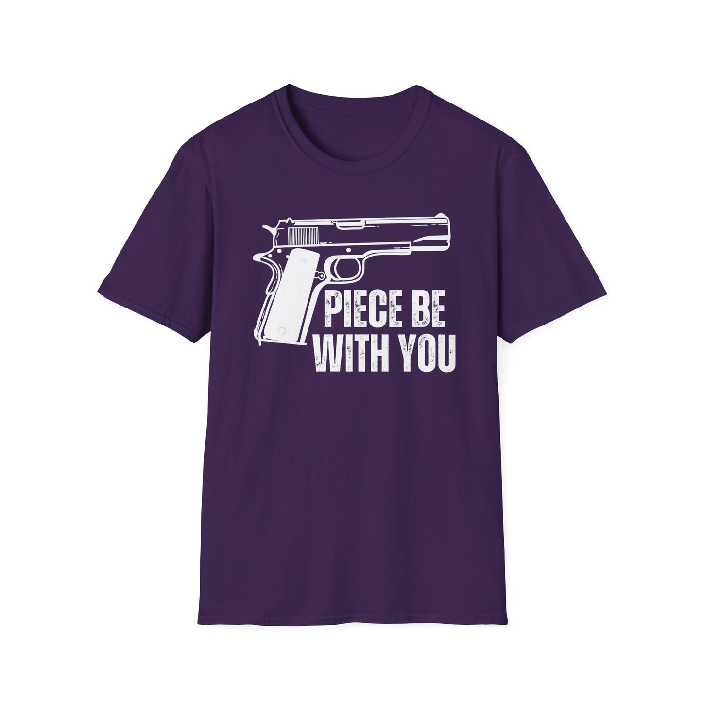 Gun Pun Shirt Piece Be With You T-shirts Funny Gun Shirt for Gun gift for Gun Lover gift for Gun Enthusiasts T-Shirt Gun T Shirt for Him gifts