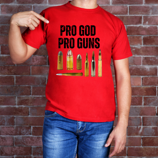Gun Shirt or Gun Lover gift for Pro Gun gift for Him, Gun T Shirt for dad gift, Pro God Pro Gun T-shirt