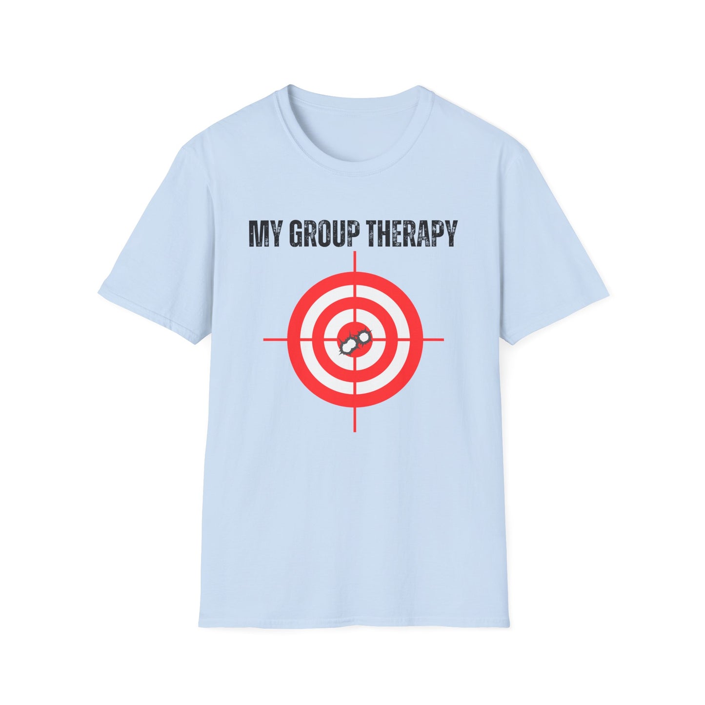 Shooting Range Shirt for Gun Lovers gift for Pro Gun gift for Him - Funny Gun T Shirt - Groups Therapy T-shirt 2nd Second Amendment Shirts