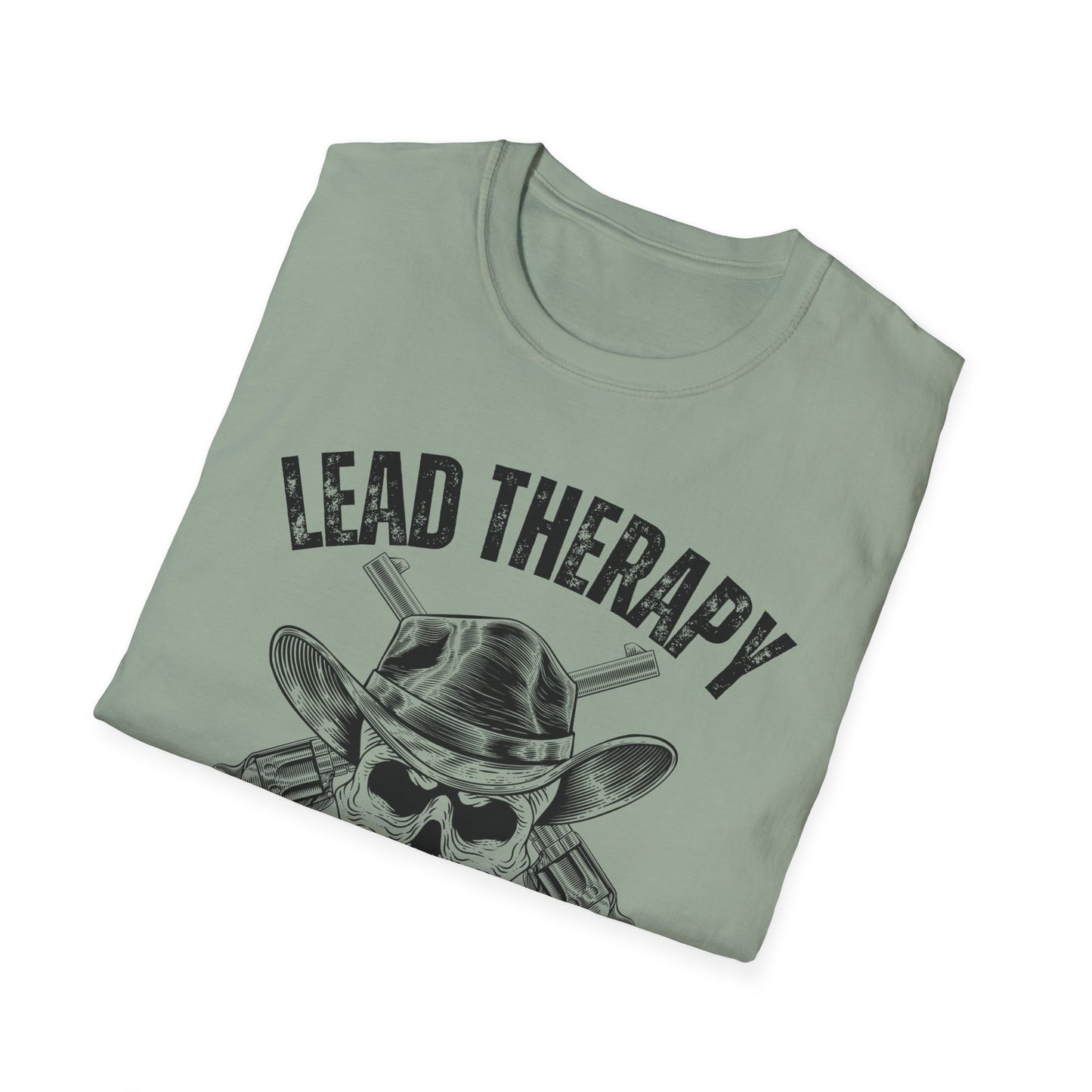 Gun shirt for Hunting gift for Hunter t-shirt Lead Therapy t-shirt shooting range gift gun range tshirts for him gifts Guns are therapy
