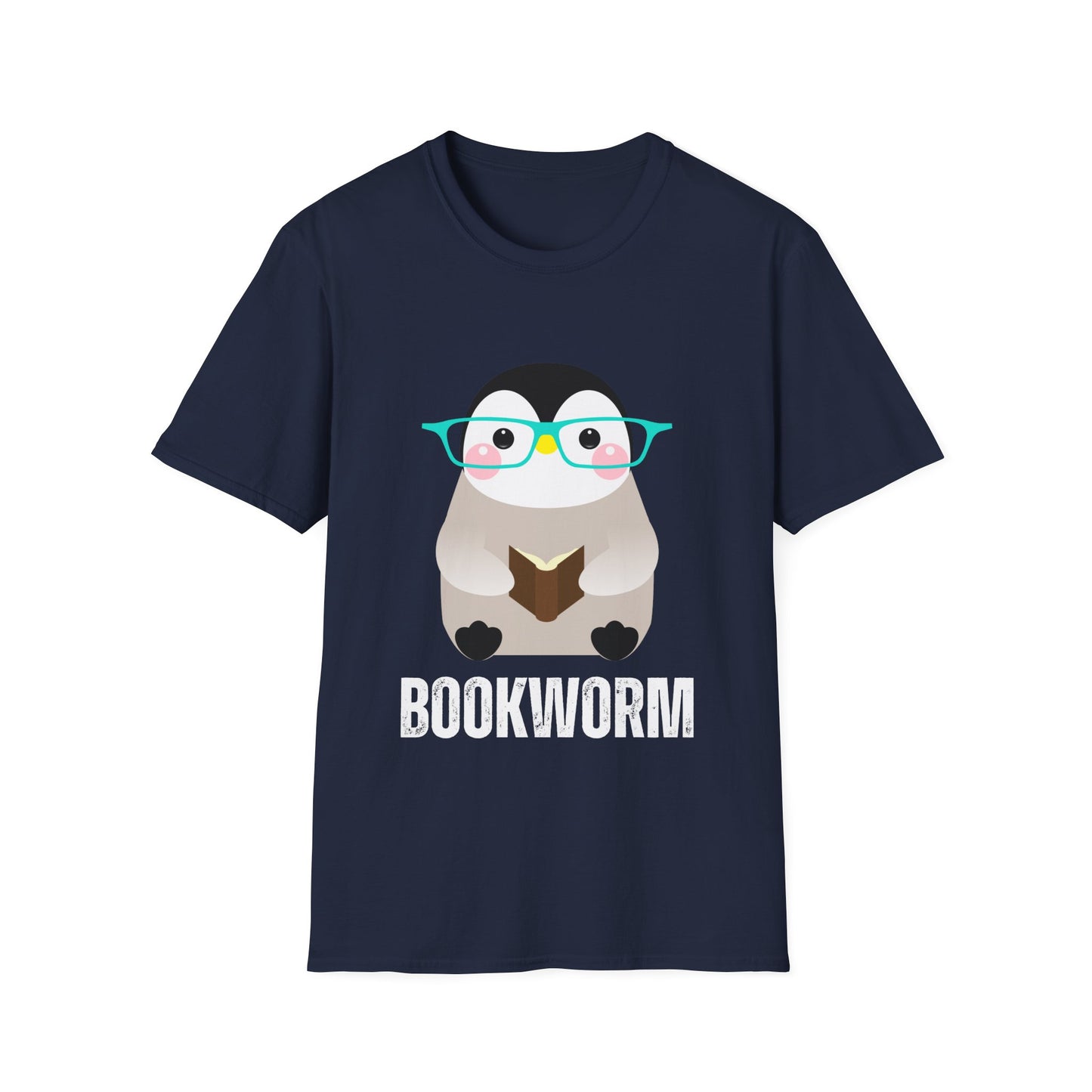BookWorm Penguin T-Shirt for Book Lover gift for Reading Lover gift for Penguin Lover gift for Bookworm gift - Penguins T Shirt - Animal Reading