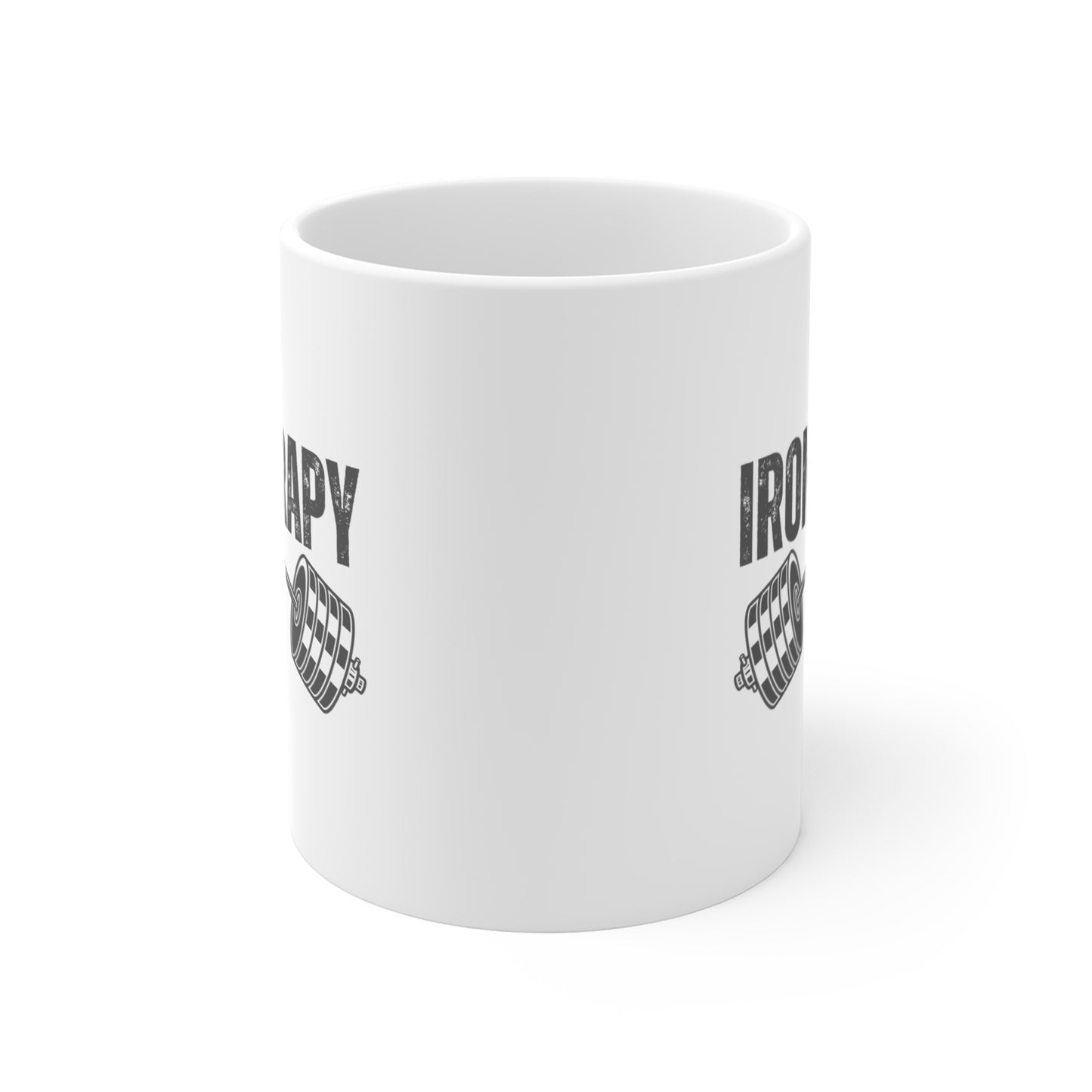 Iron Therapy Mug | Fitness Motivation Mug, Gym Lovers Gift, Weightlifting Mug, Coffee Cup for Athletes, Workout Inspiration