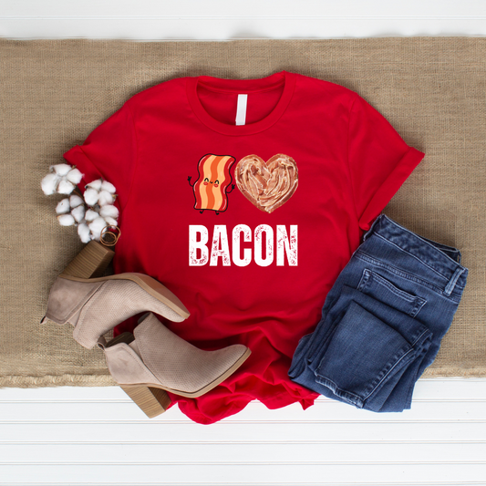 Bacon Lover t-shirt for meat lover shirt funny food shirt Carnivore gift for Bacon Lovers