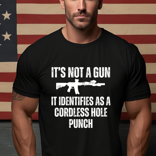 Funny Gun Tshirt for Hunting gift for Hunter T Shirts AR Guns T-shirts for 2nd Amendment supporter T Shirts for 2024 election Shirt for men