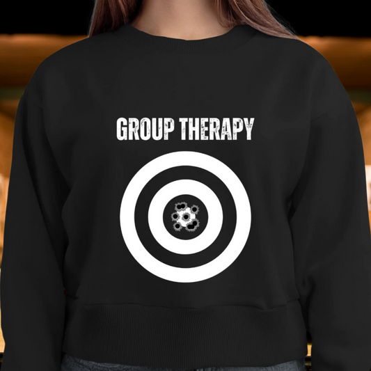 Group Therapy Sweatshirt Funny Pullover Sweatshirt for Shooting Sweatshirt for Gun Enthusiast - Pro Gun Sweatshirt gift for Husband gift for Hunter gift for Dad