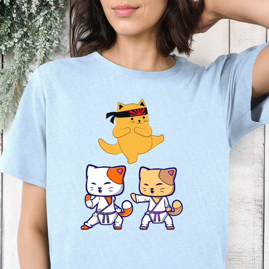 Samuri Kitty Shirt Funny Ninja Cats T-shirt for Funny Cat gifts for Cat Mom gift for Cat Lover T-shirts for Cat Dad gift for Him gifts for Cat Lady Tshirts