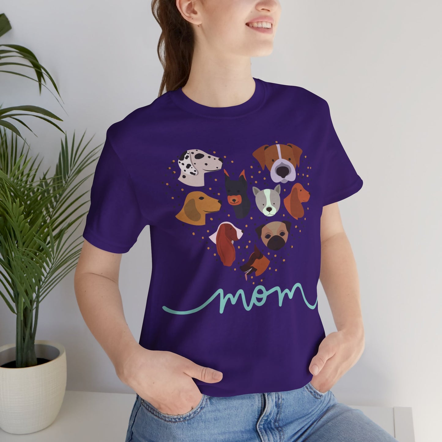Dog Mom Shirt In my Dog Moms  T-shirts for Dog Lovers gifts for Dog Momma T Shirts for Her Cute Dog Mommy T-shirts for Mothers Day