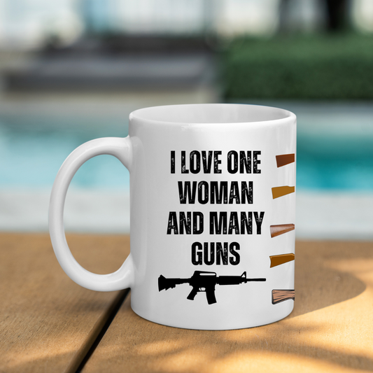 Funny Coffee Mug for Husband gift, Bullet Mug for Gun Lover gift for Hunter Mugs for Gun Lovers Coffee Mug, 2nd Amendment Coffee Cup 11oz