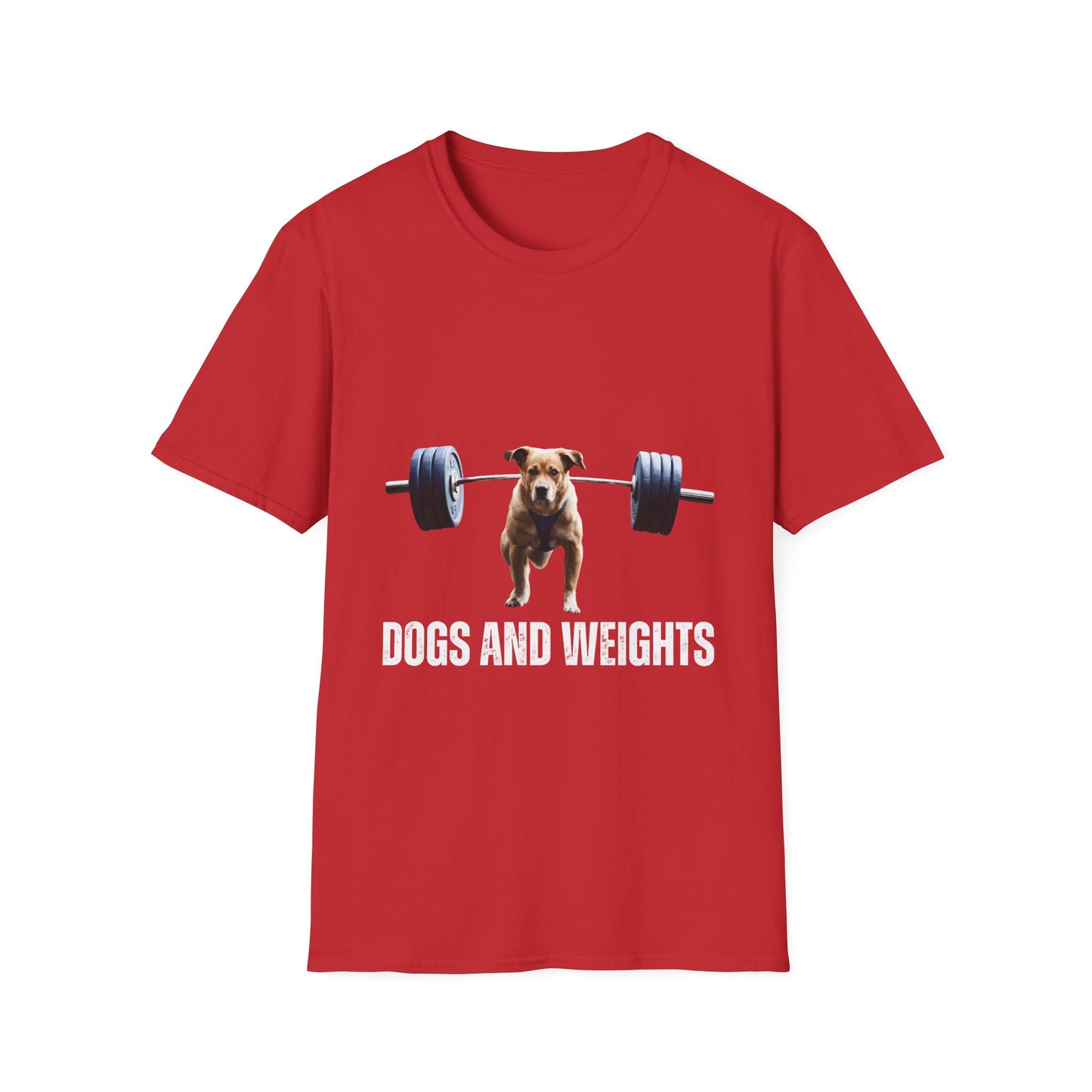 Dog Workout T-shirt for Dog Lover gift for Gym Lover Dog Lifting Weights T Shirt Dogs & Weights Shirt for Fitness Lover gift