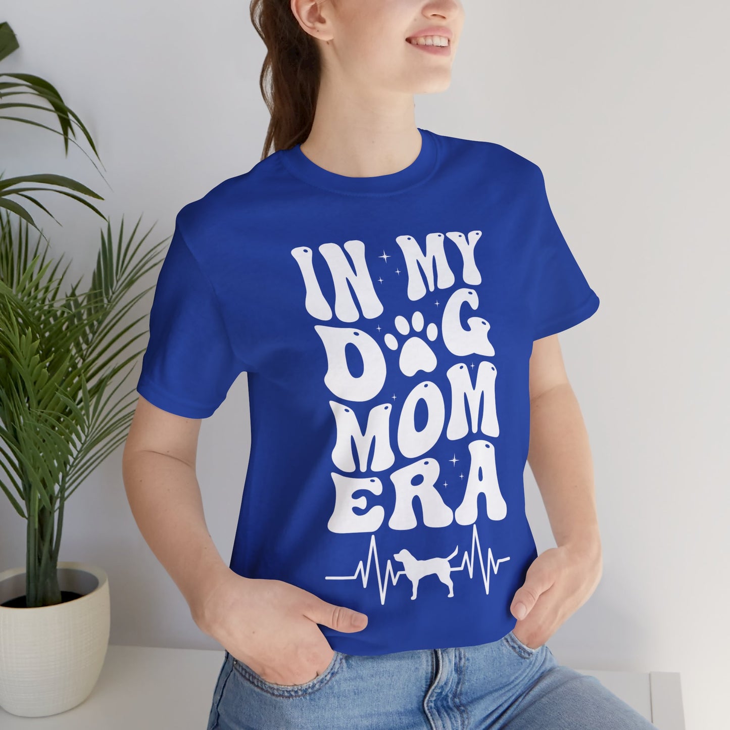 Dog T-shirt Groovy Dog Shirt In my Dog Mom Era T-shirts for Dog Lovers gifts for Dog Momma T Shirts for Her Cute Dog Mommy T-shirts