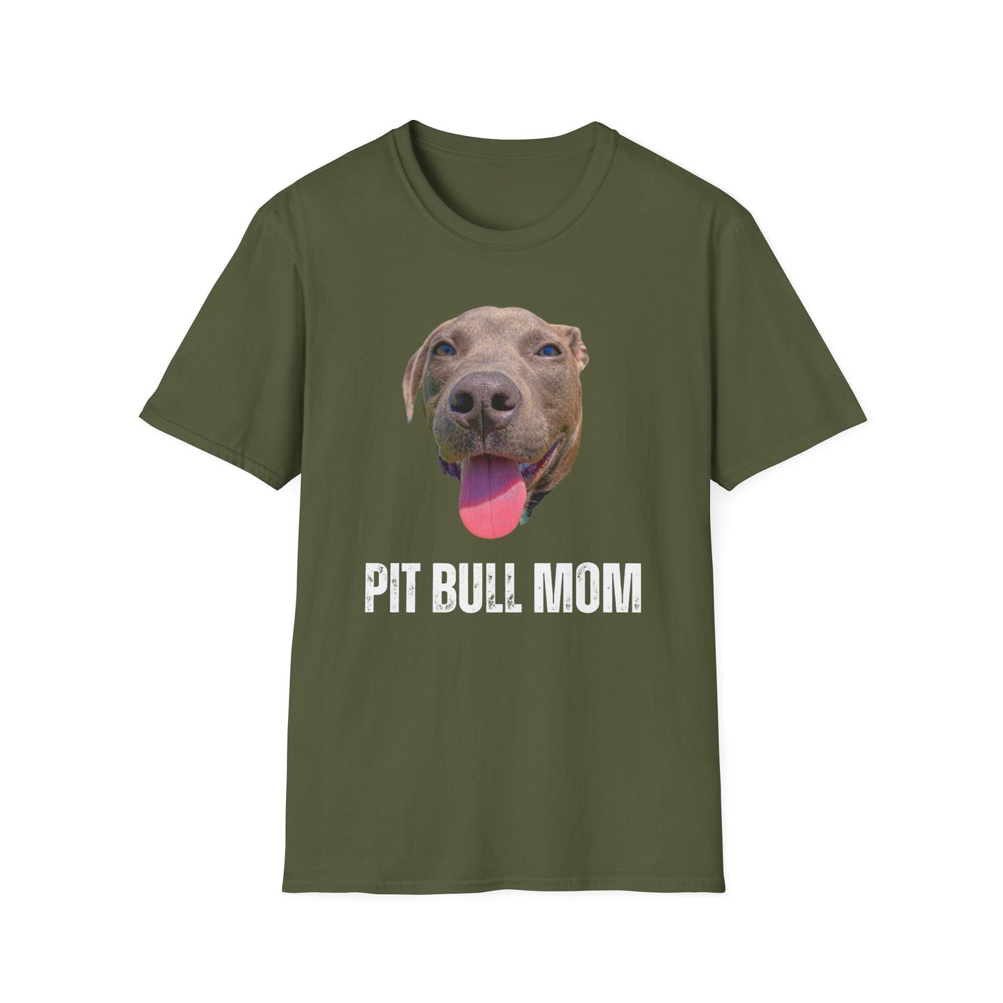 Pit Bull Mom T-Shirt for Dog Lover gift for Pit bull Lover gift fot Pit Bull Lover Shirt - Pit Bull T Shirt - Pit Bull Tee - Pit Bull gift