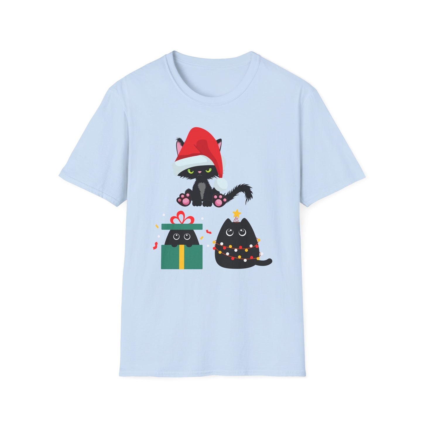 Funny Cat Shirts for Christmas present for Cat Lover gift for Funny Kitty Tee Shirt for Her gift for Women's Christmas T-shirt for Him gifts