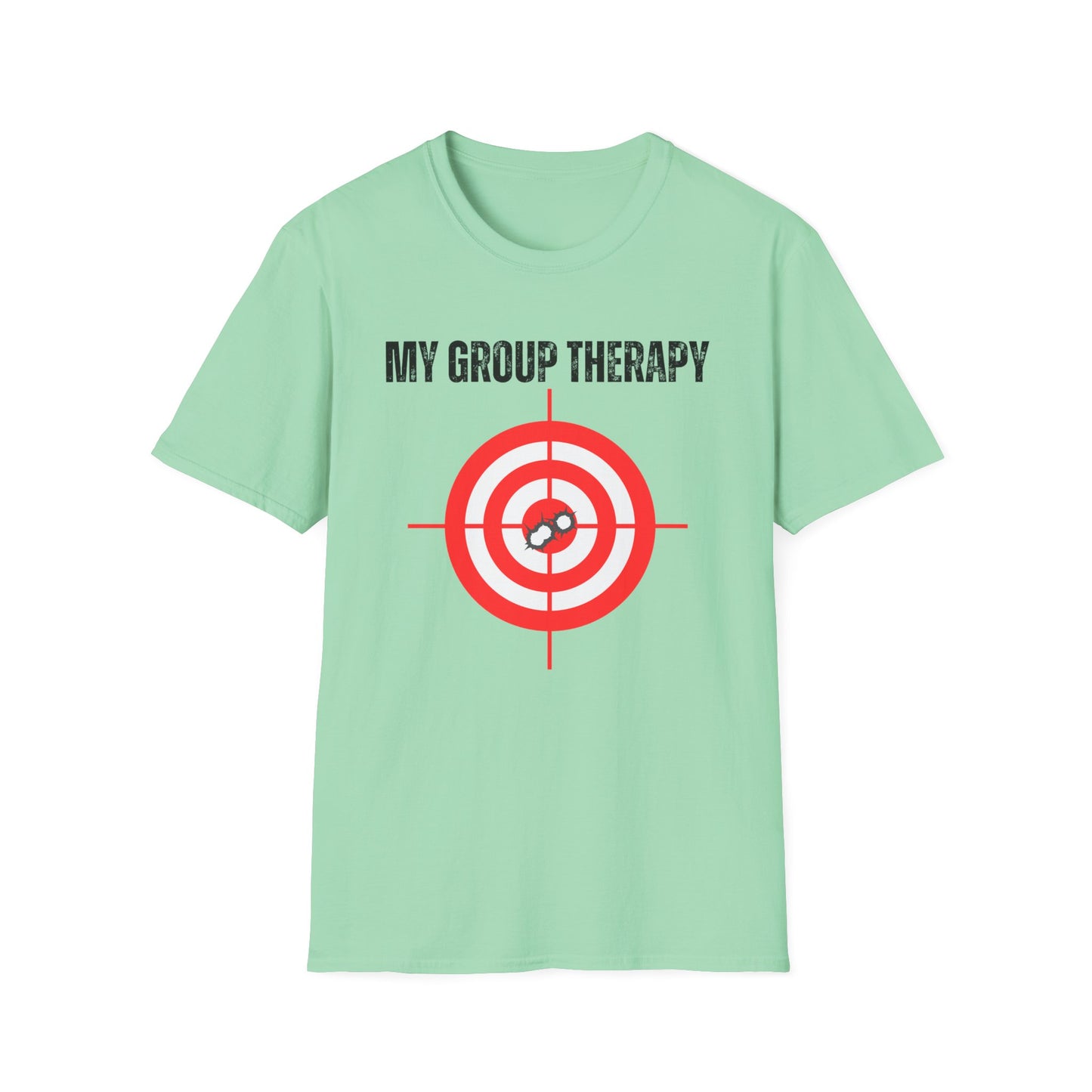 Shooting Range Shirt for Gun Lovers gift for Pro Gun gift for Him - Funny Gun T Shirt - Groups Therapy T-shirt 2nd Second Amendment Shirts