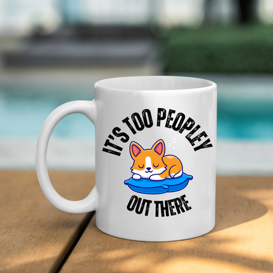 Funny Coffee Mug for Funny Joke Gift for Corgi Lover gift for Dog Lover Cute Corgi Mug 11oz