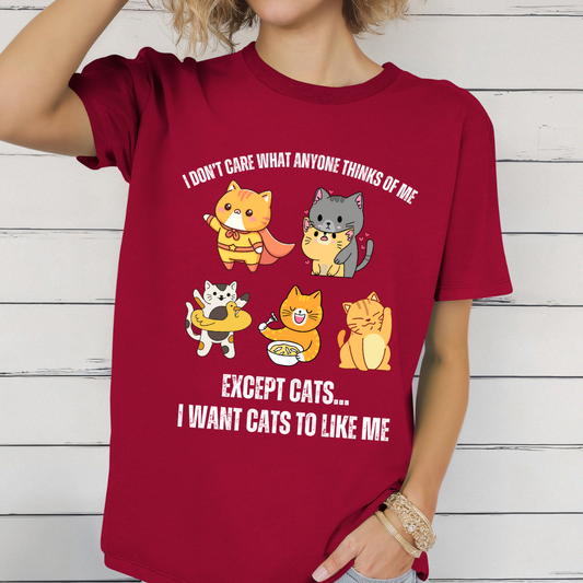 Funny Cats Tshirt for Cat Enthusiasts T-shirt for Cat Lover T Shirt for Cat Lovers gifts for Women T-shirts for Crazy Cat Lady gift ideas