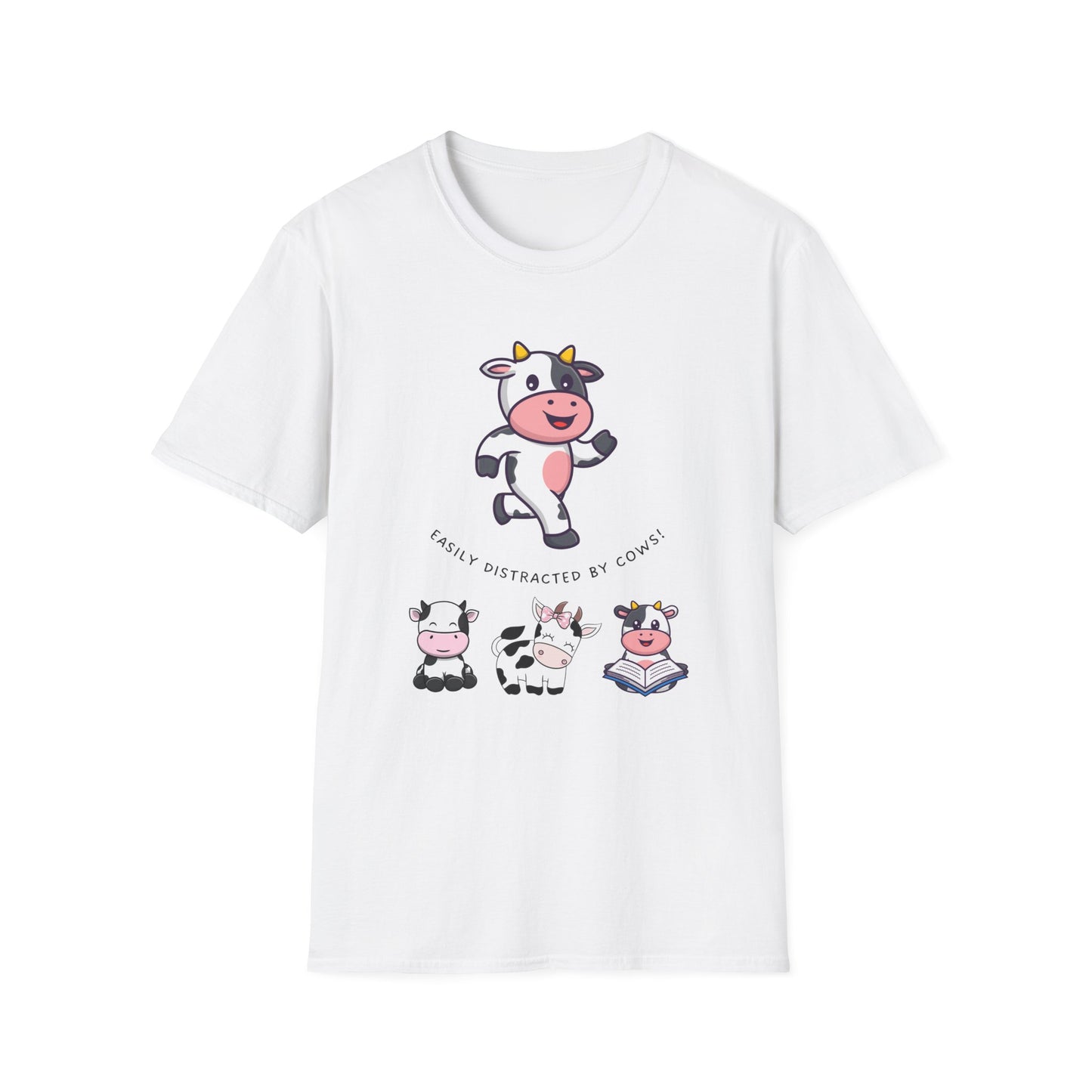 Easily Distracted By Cows Shirts Funny Cow T-shirt for Cow Lovers Cute Cow T Shirt for Cow Lover gift Beef Lover Shirt
