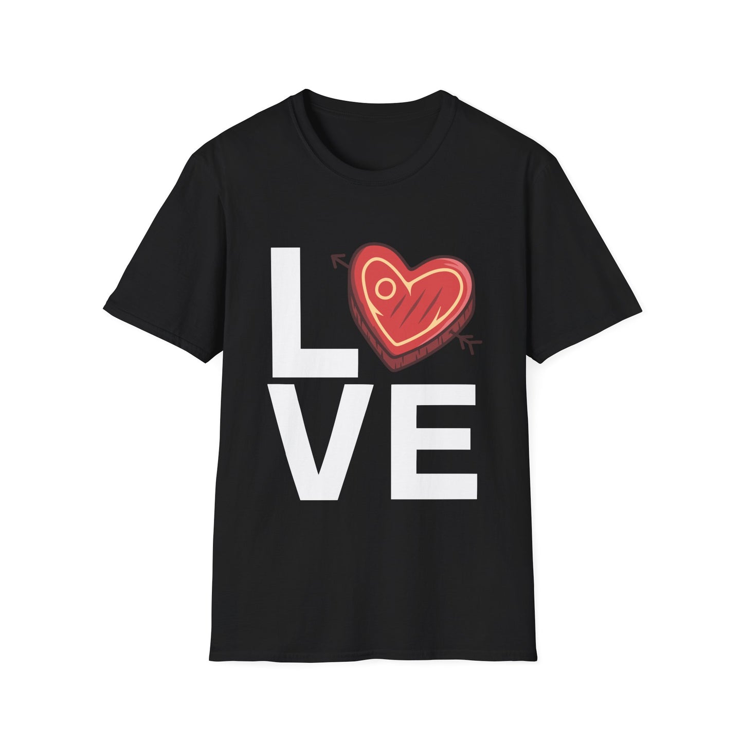 Steak Love T-shirt or Meat Lover gift Meat Shirt for Carnivore gift I LOVE MEAT I Love Steak t shirt I Heart Steak Tee Shirts for Carnivore Diet