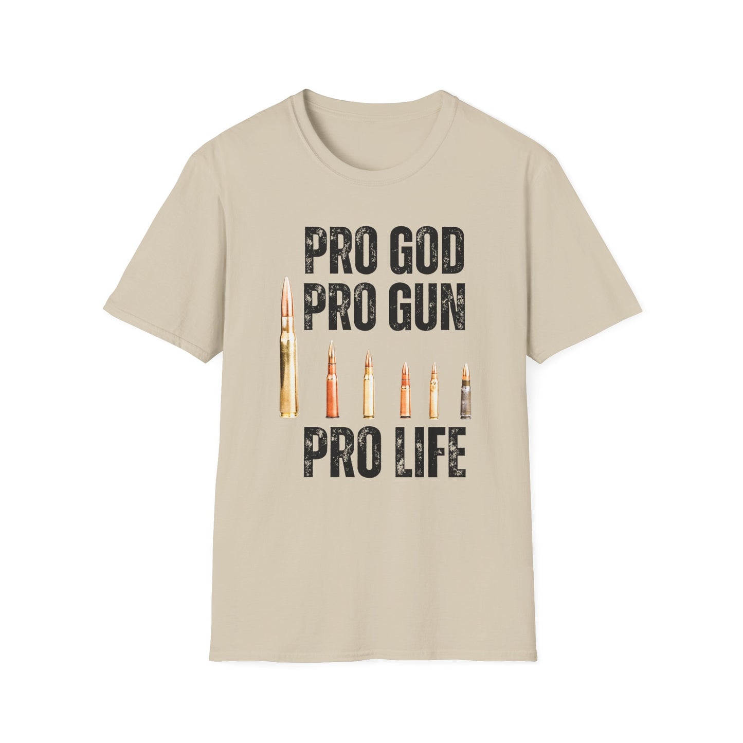 Gun Shirt or Gun Lover gift for Pro Gun gift for Him, Gun T Shirt for dad gift, Pro God Pro Gun Pro Life T-shirt