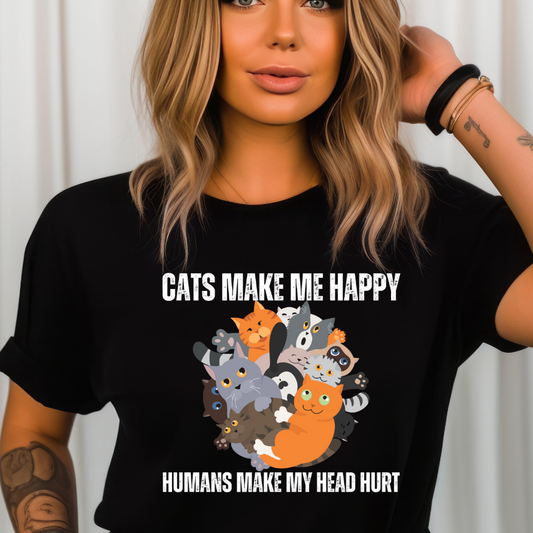 Funny Cat Tshirt for Funny Cats Saying T-shirt for Kitty Cat gift for Cat Mom gifts for Funny Cat Quote Shirt Cat Pun T-shirts for Cat Lady gift