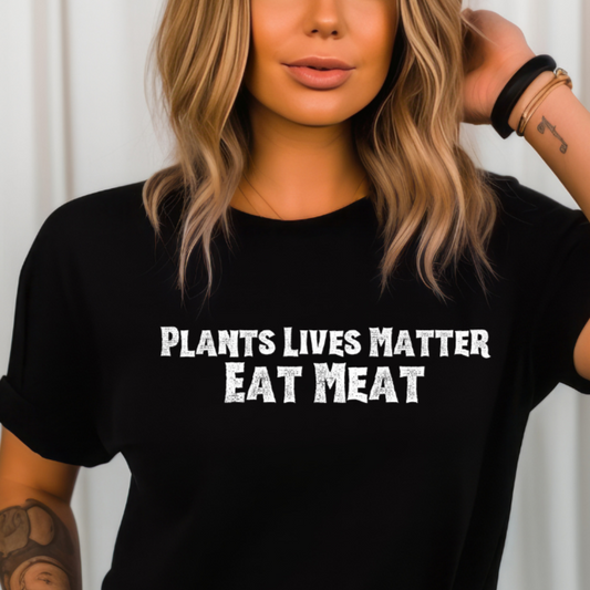 Funny Anti Vegan Shirt for Carnivore Tshirt gift for Carnivore Diet T Shirts for Dad gifts for Friends Birthday Bbq Lover T-shirt for Men