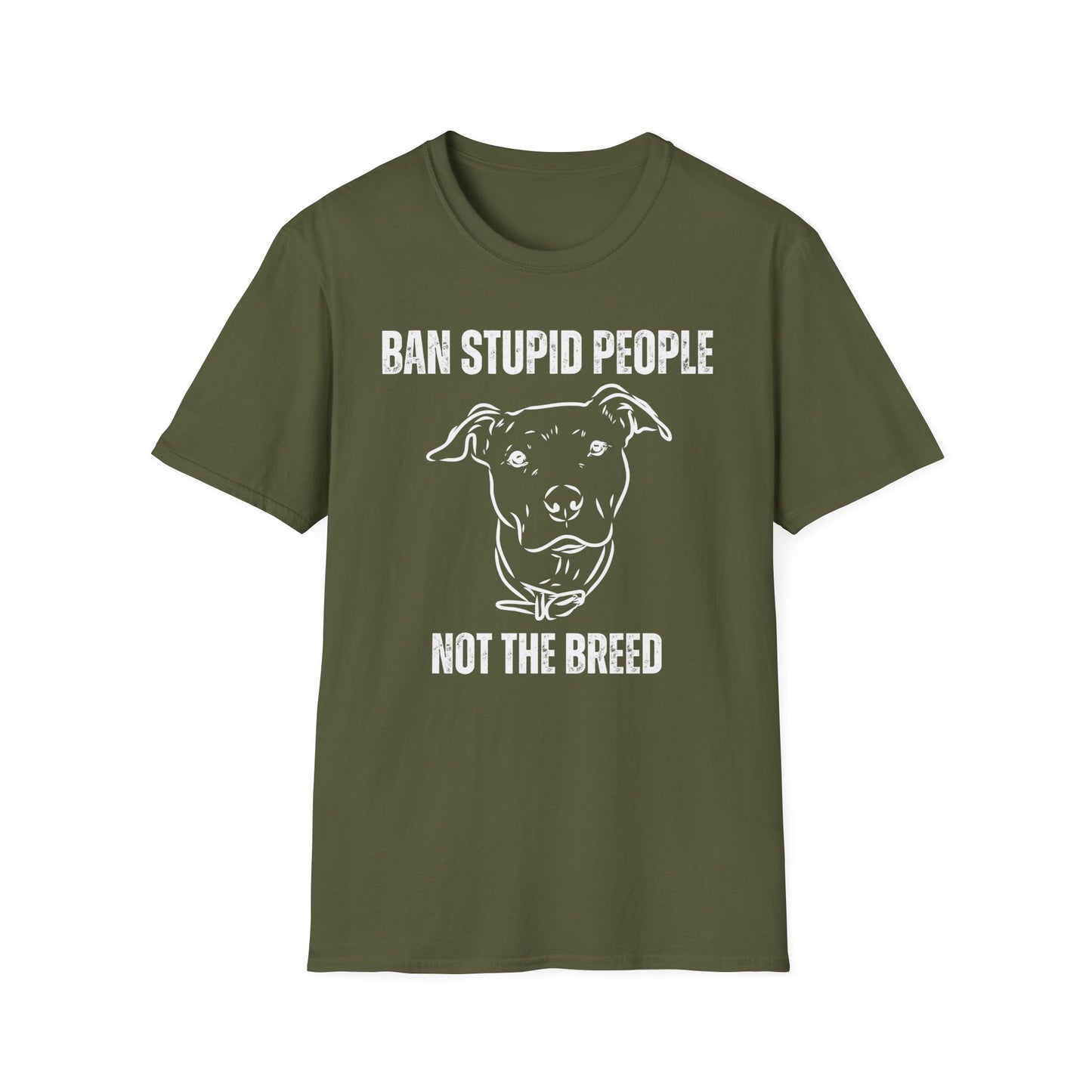 Pit Bulls Advocate T Shirt for Pit Bull Lovers gift for Dog Moms gifts for Dog Dad T-shirt Ban Stupid People Not The Breed T Shirts Funny Dog T shirts