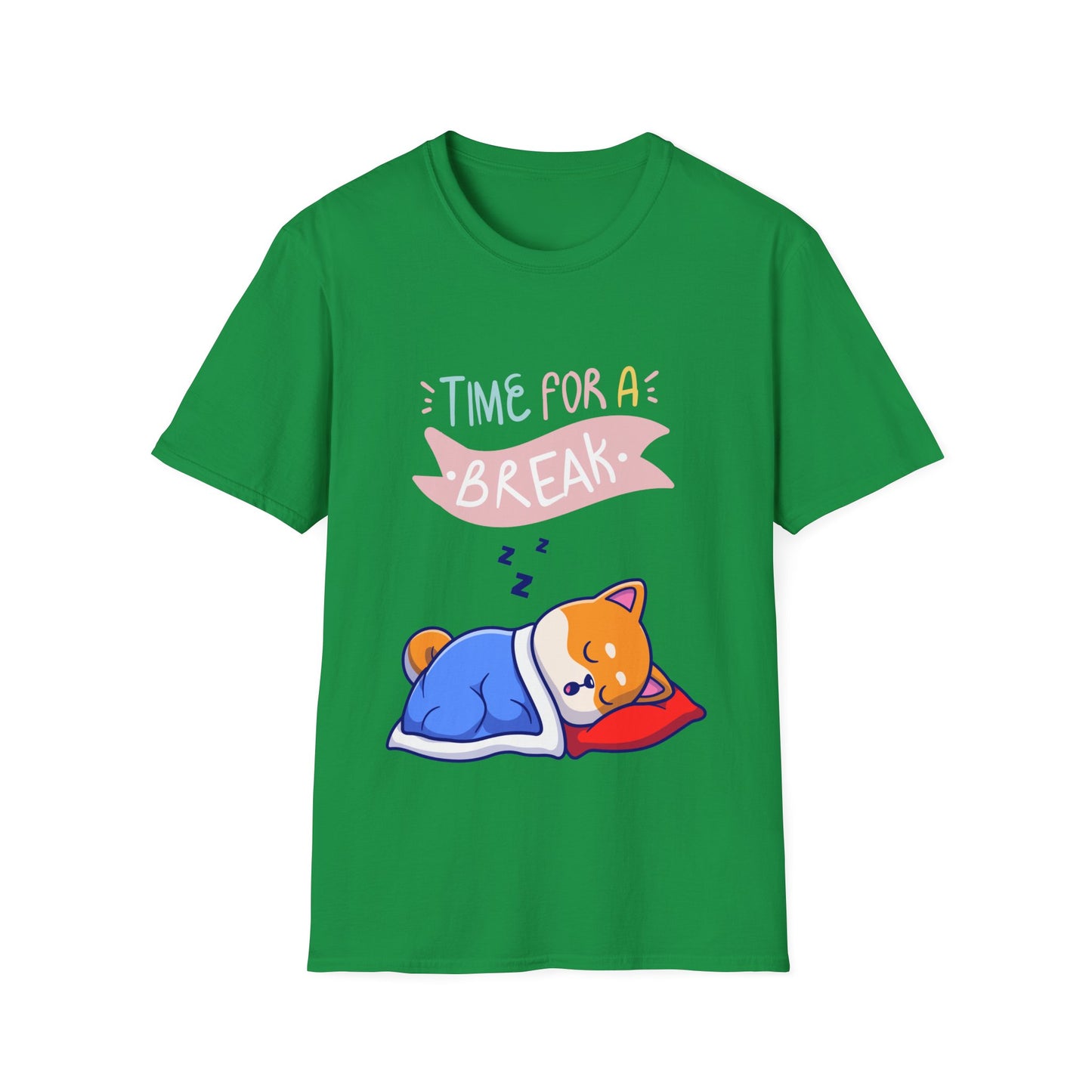 Funny Dog Shirt for Funny gift for Dog Lover T-shirt TIME for a BREAK T shirt Dog gift Cute Corgi Shirts Funny Corgi Tee