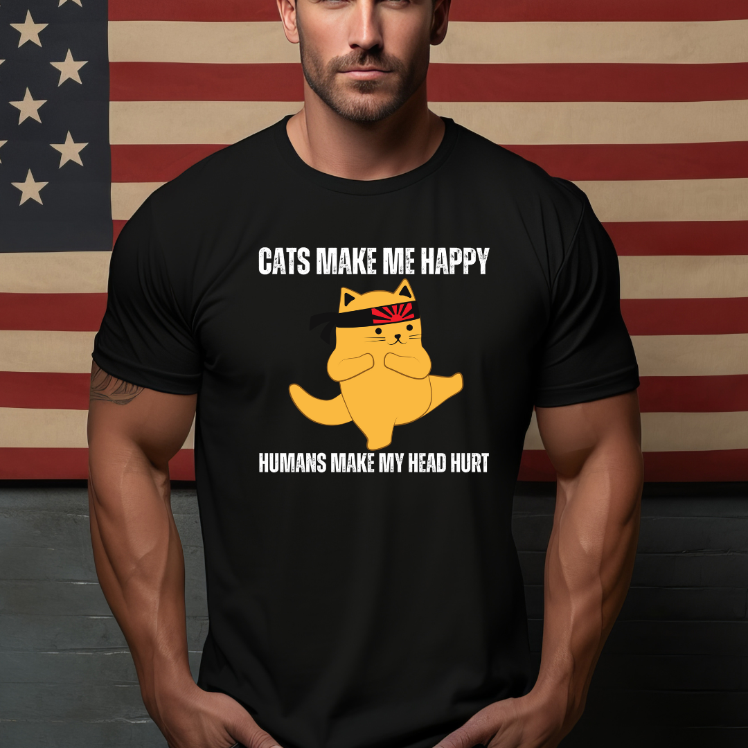 Cat Pun gift for Funny Cat tshirt for Cats Lovers gifts for Ninja Cats Tshirt Funny Kitty Top Cat Tee Shirts for Funny Birthday gifts for Friends gift