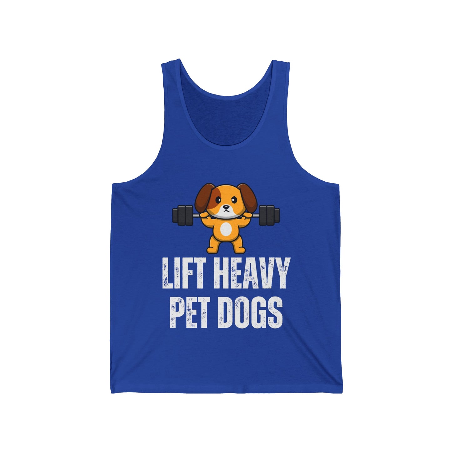 LIFT HEAVY Pet DOGS Tank Top for Gym Lovers gift for Dog Lover Tank Tops Funny Dog Shirt Dog Lifting Weights Dog Working Out Tee