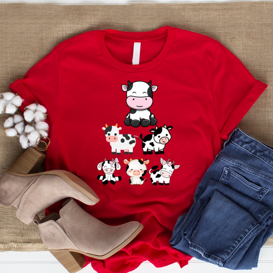 CUTE COW t-shirt for Farmer Shirt Gift for Cow Lover Shirt Farmer T Shirt Cute Cows