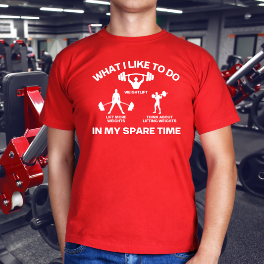 Weightlifting T-shirt for Weightlifter gift for Gym Rat Shirt for Fitness Lover gifts Funny Workout Shirts for Him Dad gifts for Powerlifter